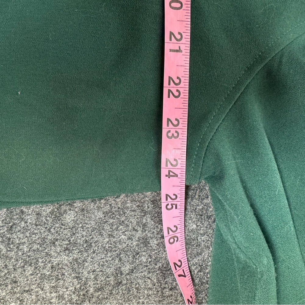 Universal Standards Tailored Forest Green Zip Up … - image 7